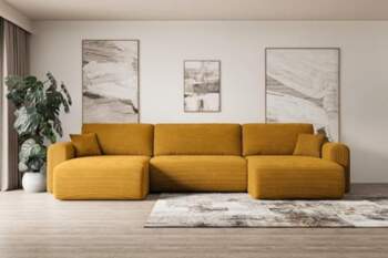 ALTDECOR ORRO-U Corner Sofa with Sleep