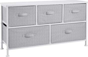 Amazon Basics - White Wardrobe Storage