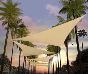 Amgo Triangular Sun Shade Sail Shade