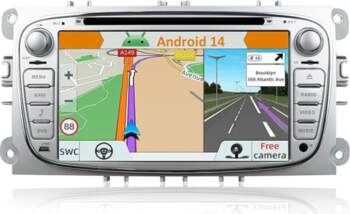 Android 14 Auto radio priekš Ford
