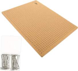 Angoily Cork Board Mesh Macrame Board