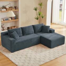 Anwick Corner Sofa L-Shaped with Sleep