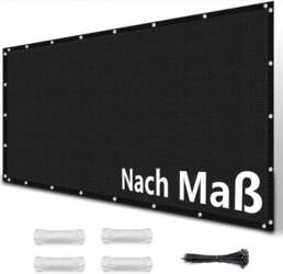 Awning Water-Permeable, Rectangular, HDPE Fabric [Made
