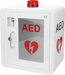 BAIXDM AED skapis, pirmās palīdzības AED