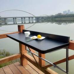 Balcony Hanging Table Foldable 5-Way Height