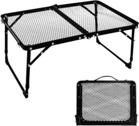 Black Mesh Camping Table ANEB08RYCPPX1T