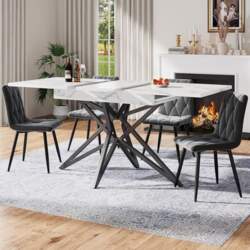 Bladez Extendable Dining Table Set with