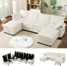 Bladez Modular Sofa Bed U-Shape Corner