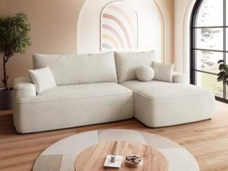 BROMARKT Corner Sofa with Sleep Function