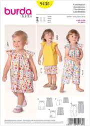 Burda Toddlers Easy Šūšanas Pattern
