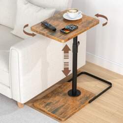 C Table Side Table Height Adjustable