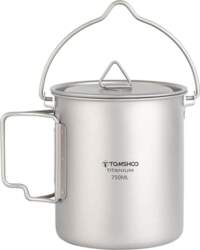 CHENTON Titanium Pot 750ml Ultralight Portable