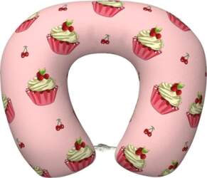 Cherry Cake Memory Foam ceļojuma spilvens