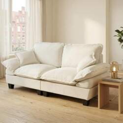 Cloud Sofa with Ottomans - Modular