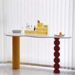Console Table, Colourful Narrow Console Table