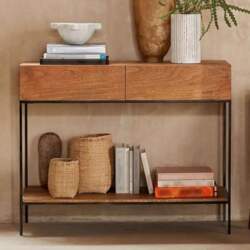 Console Table Hallway with Drawers, Side