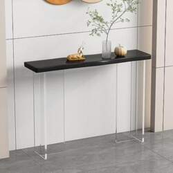 Console Table Modern Console Table, Narrow