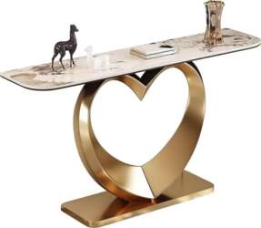 Console Table Modern Rock Slab Console