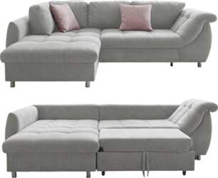 Corner Sofa with Sleep Function and