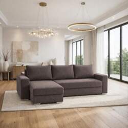 Corner Sofa with Sleep Function -