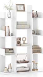 COSTWAY Tree Shape Bookcase with 13