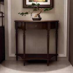 Crescent Moon Console Table Made of