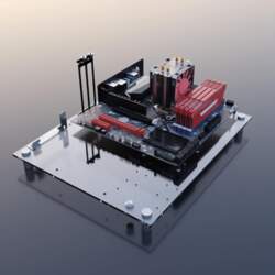 DALAIBUKESI DIY Gaming Computer Open Case