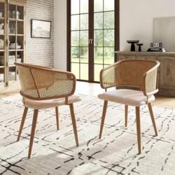 Dining Chairs (Set of 2) Beige