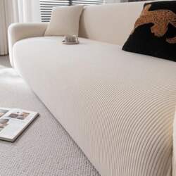 Elastic All Inclusive Sofa Protector, Polar