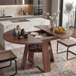 Extendable Dining Table / Round Table