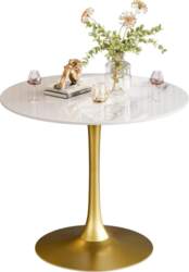 FATIVO Dining Table Round Kitchen Table