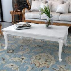 Festnight Rectangular Coffee Table 120 x
