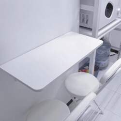 Floating Folding Table Kitchen Wall Mounted