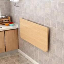 Folding Breakfast Bar Table Solid Wood