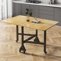 Folding Table Mobile Folding Dining Table