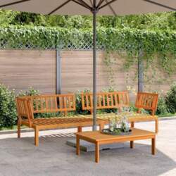 Garden Corner Sofas Made of Pallets