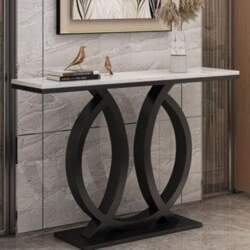 Generisch 120cm Metal Console Sofa Table