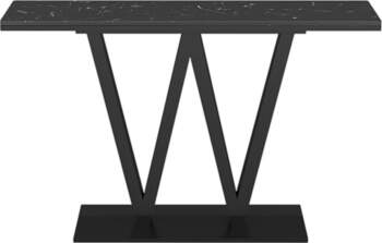 Generisch Stylish Black Console Table for