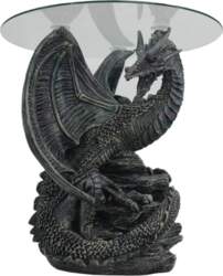 GENUINQ Medieval Evil Dragon Side Table