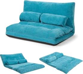 GOPLUS Floor Sofa with Sleep Function