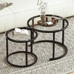 Hawthyhome Round Side Table, Set of