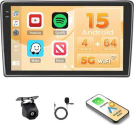 Hikity Android 15 4+64G auto radio