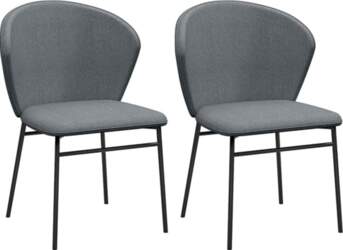 HOMCOM Set of 2 Dining Chairs