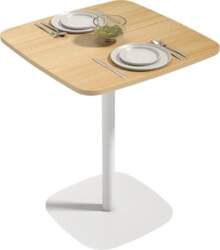 HOMCOM Small Dining Table, Square Kitchen