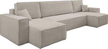 Hugo U-Shape Corner Sofa with Sleep