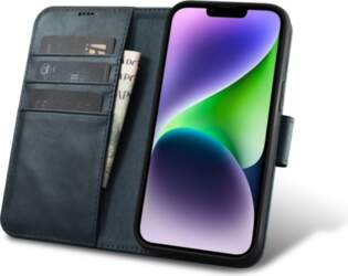Icarer 2in1 ādas pārsegs iPhone 14
