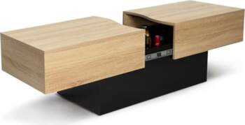 IDMarket - Marta Rectangular Extendable Coffee