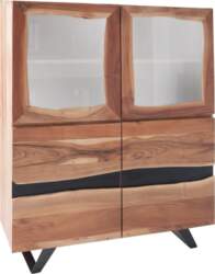 Invicta INTERIOR Amazonas Solid Highboard Acacia