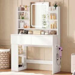 IRONCK Dressing Table with Lighting and