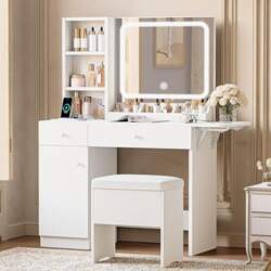IRONCK Dressing Table with Lighting, LED